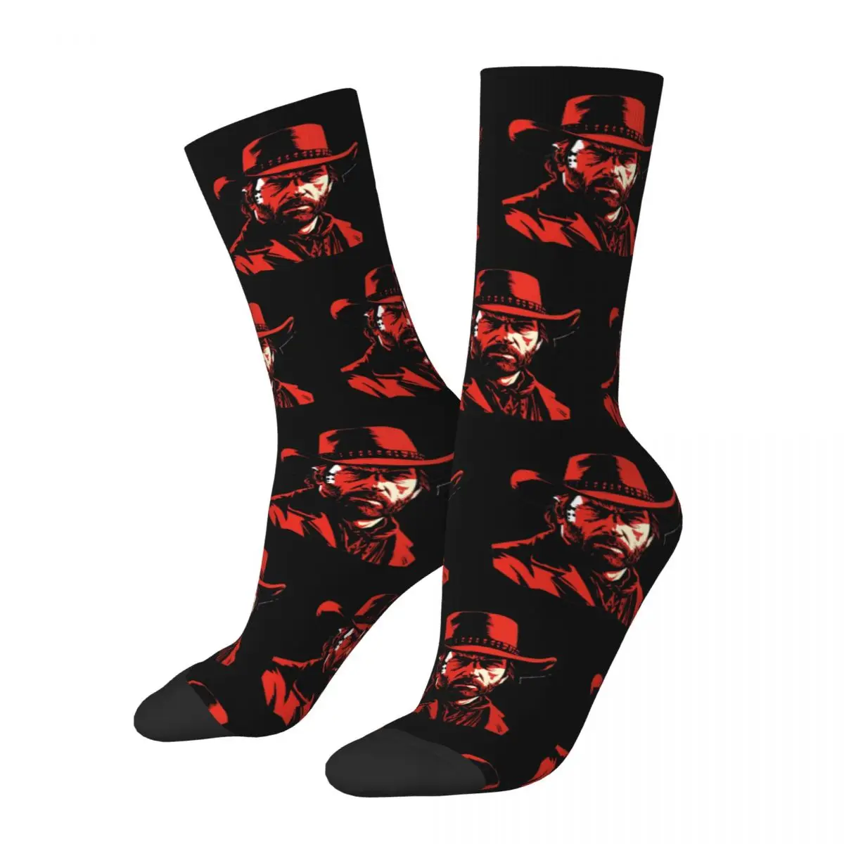 Cozy Women Men Socks Red Dead Reredions 2 Game Merchandise Soft Sport Dress Socks All Seasons