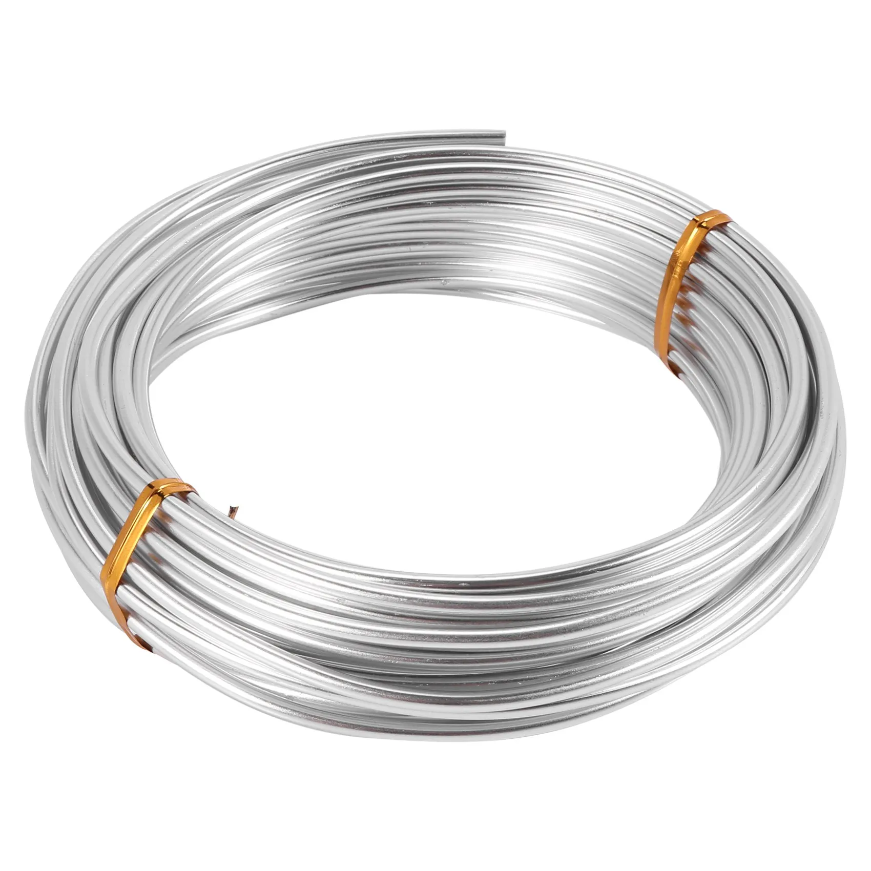 Filo Di Alluminio Da 3Mm 10M Craft Silver Wire Clay Bonsai E Modello
