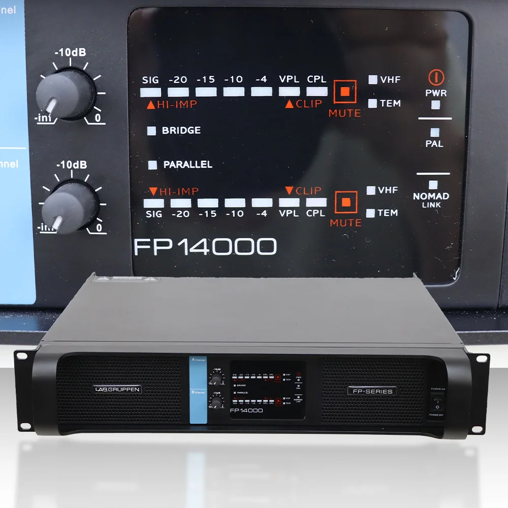 Fp14000 Amplificatore Gruppo 4 Canali Amplificatore Di Potenza Professionale Per Line Array Per Applicazioni Touring