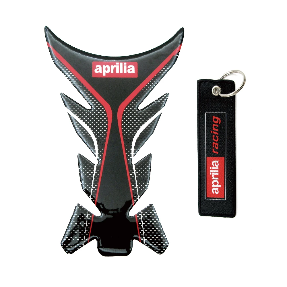 Per Aprilia Rs125 Rs250 Rsv4 Rs4 Rs125 Tuonov4 Moto Tank Pad Adesivi Decorativi Coperchio Serbatoio Carburante Protezione Decalcomanie Portachiavi
