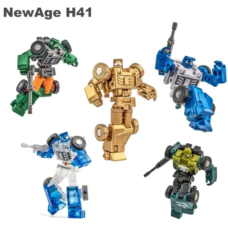Newage Transformation Na H41 H41G H41B H41T H41D Gold Jones Beachcomber Golden Lagoon Version Legend Mini Action Figure