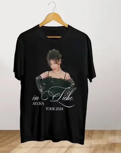 Ayliva In Liebe Tour 2024 Fan T Shirt Tutte Le Taglie S 2345Xl Cs10 Maniche Lunghe O Corte