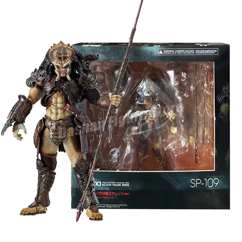 Figma 109 Alien Vs Predator Action Figure 16Cm Pvc Collezione Mobile Takaya Takayuki Alien Queen Figurine Model Toys For Gifts