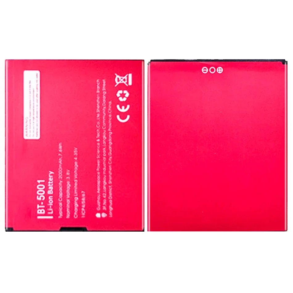 Batteria Bt-5001 Bt 5001 2000Mah Per Leagoo Z6 Z 6 Batterie + Track No