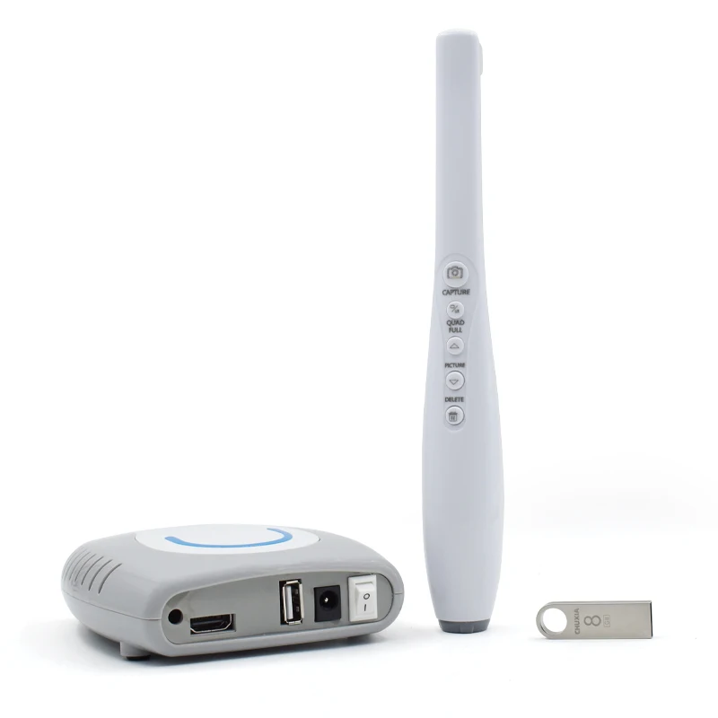 New De Ntal Intraoral Cam Era 5.0 Mega Pixel Hd Wifi 6 Led Lampada Vga Usb Endoscopio Usa Monotr/Tv Per La Cura Dei Denti