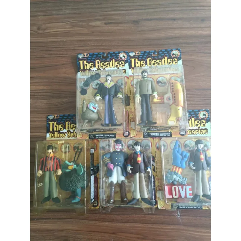 Mcfarlane Band Action Figure Yellow Submarine John Winston Lennon Limited Edition Anime Figure Collection Hobby Collection Toy