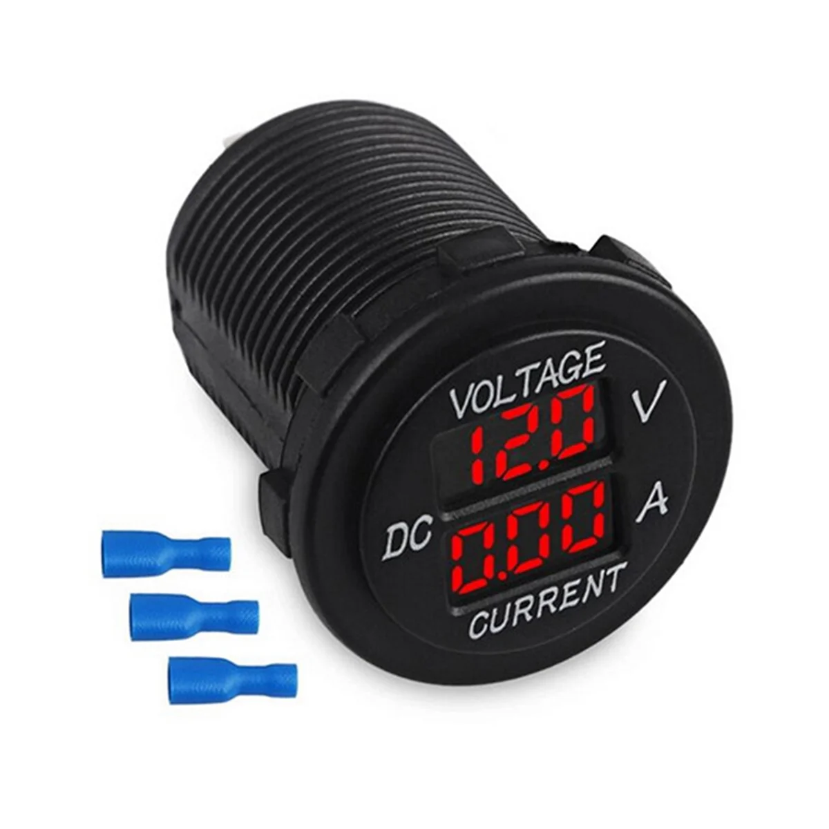 Dc12-24V Led Display Circolare Automotive Voltmetro Amperometro Digital Car Voltage Current Meter Volt Monitor Panel