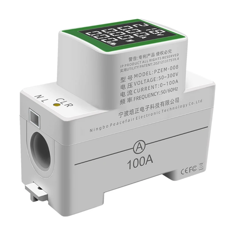 Multimetro Amp Watt Meter Monitor Energia Elettrica Display A Led Dropship Per Interni