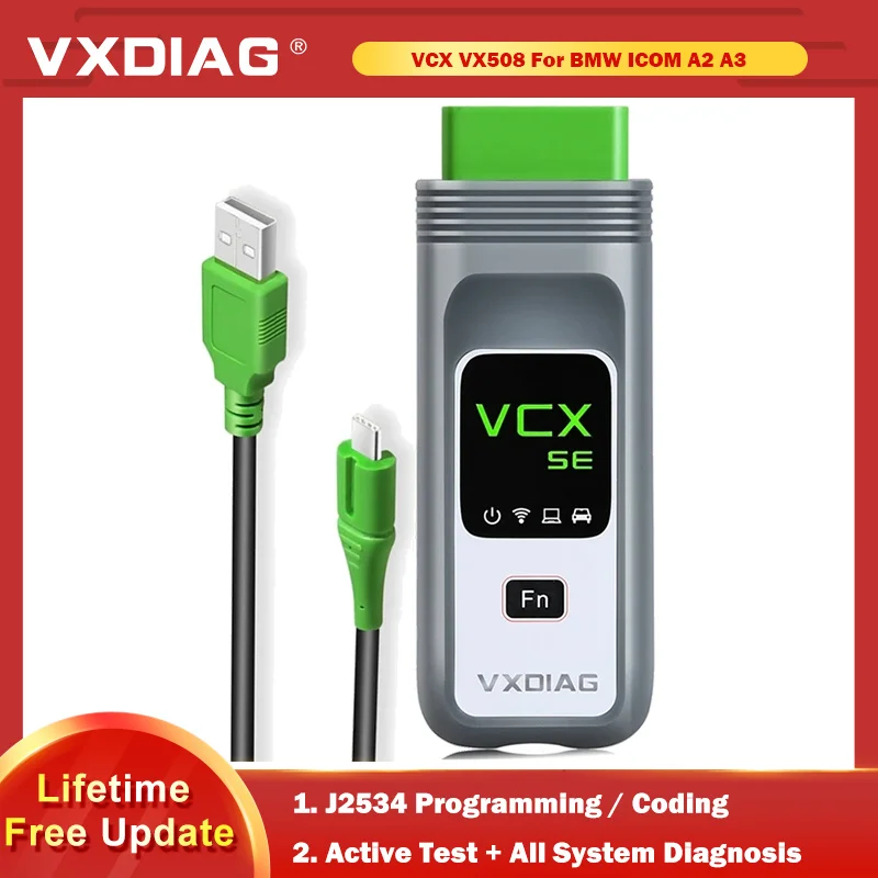 2023 Vxdiag Vcx Vx508 Per Bmw Icom A2 A3 Automotive J2534 Programmazione Di Codifica Ecu Ecu Tutti Gli Strumenti Diagnostici Del Sistema Aggiornamento