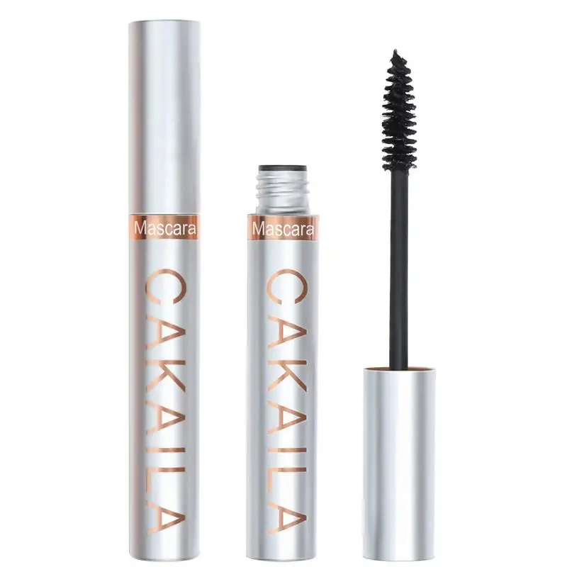 Mascara 3D Allungamento Ciglia Nere Extension Ciglia Ciglia Pennello Trucco Di Bellezza Trucco Mascara Color Oro A Lunga Tenuta