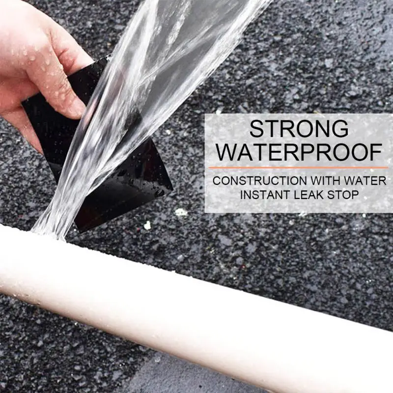 Nastro In Fibra Impermeabile Stop Leaks Seal Repair Tapes Super Strong Performance Fix Tape Nastri Isolanti Autoadesivi Per La Riparazione Dei Condott