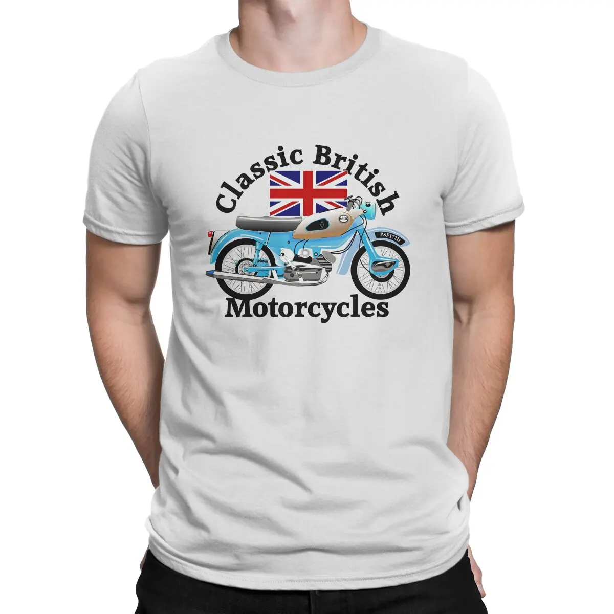British Moto Arrow 250Cc 1963 Maglietta Da Uomo A-Ariel O Collo Maglietta In Tessuto A Maniche Corte Umorismo Regali Di Compleanno Di Alta Qualità