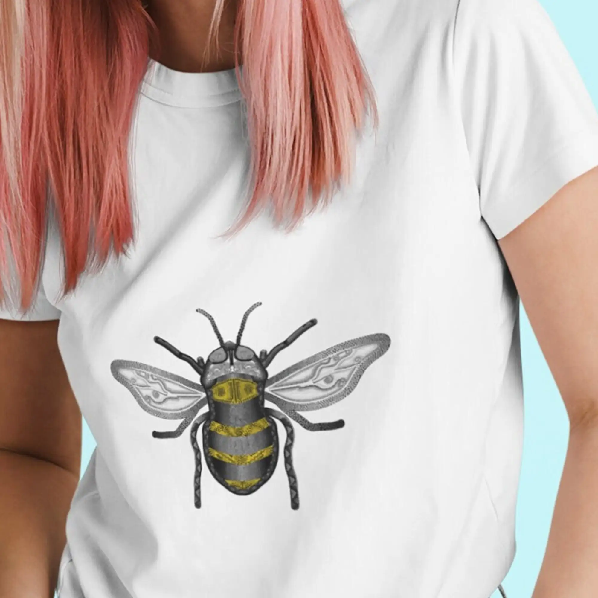 Bumble Bee Shirt Honey Top Save The Bees Gifts Kind Queen Custom T Art Unisex