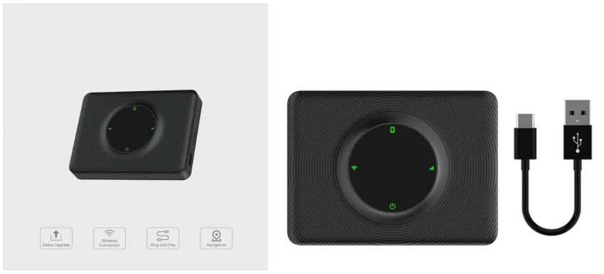 Wireless Carplay Mini Ai Box Android Carplay Dongle Plug And Play Per Iphone Ios Per Autoradio Tesla Cablate A Wireless