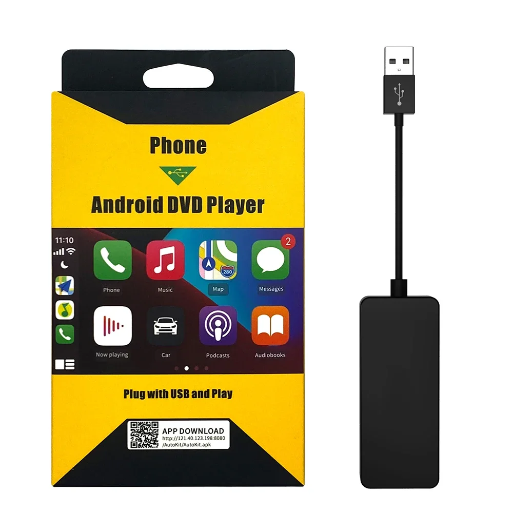 Android Wired Carplay Dongle Wired Android Auto Wired Mirroring Box Con Porta Usb Smart Link Box Per Android E Iphone