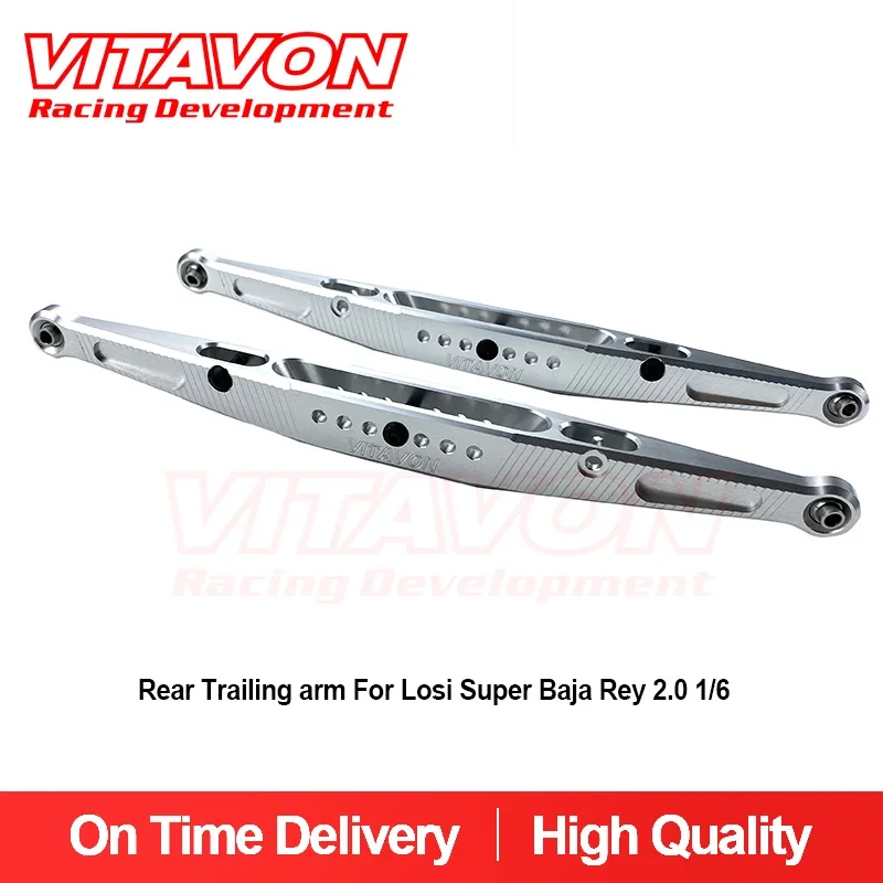 Vitavon Super Baja Rey 2.0 Alu Braccio Di Trascinamento Posteriore Per Losi Super Baja Rey 2.0 1/6