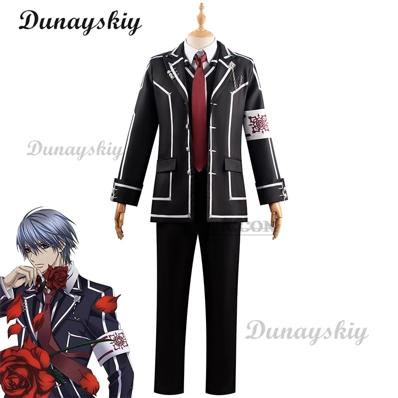 Kuran Yuki/Kiryu Zero Cosplay Hot Anime Vampire Knight Cosplay Costume Uomo Donna Uniforme Scolastica Cos Dk Kiryu Zero Cosplay