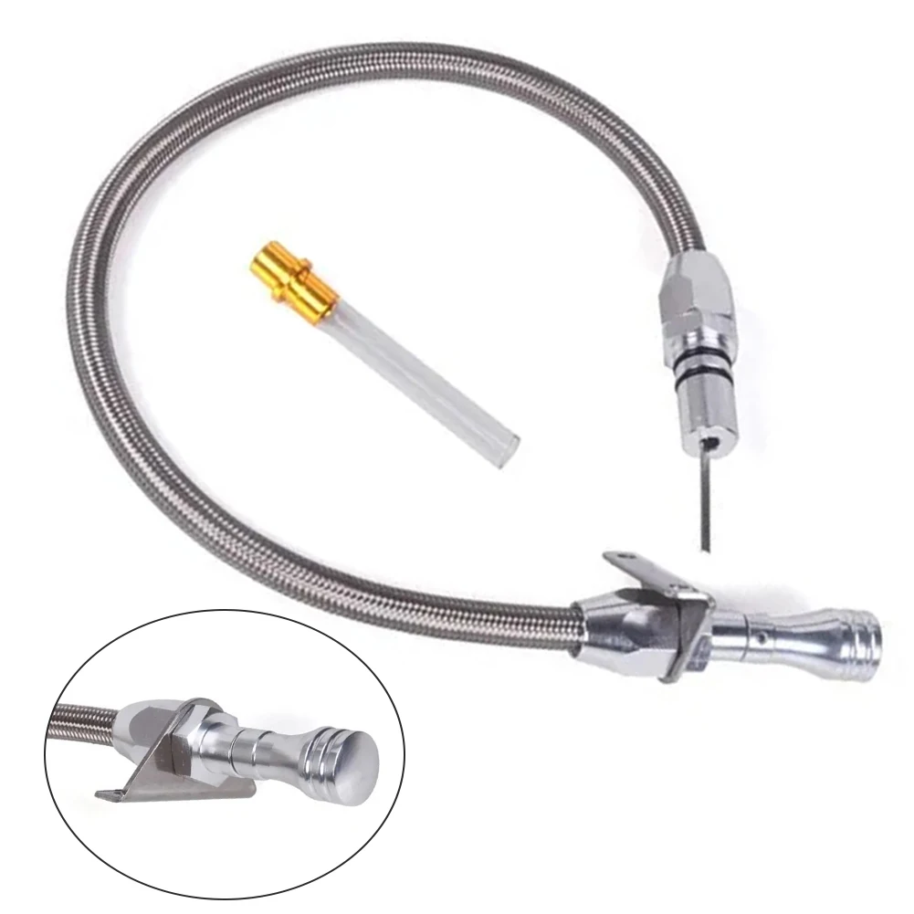 Tubo Flessibile Intrecciato In Acciaio Inossidabile Per Trasmissione Per Chevy Per Th350 350 Turbo 350 Trasmissioni Accessori Per Auto