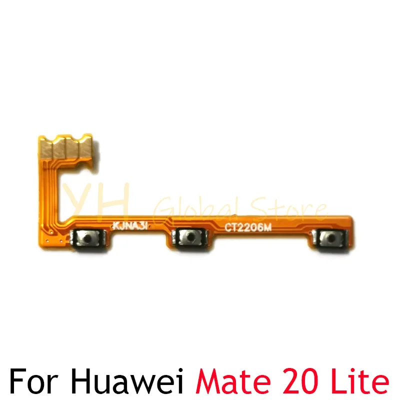 Per Huawei Mate 10 20 30 40 50 60 Pro Lite Power On Off Switch Volume Pulsante Laterale Cavo Flessibile
