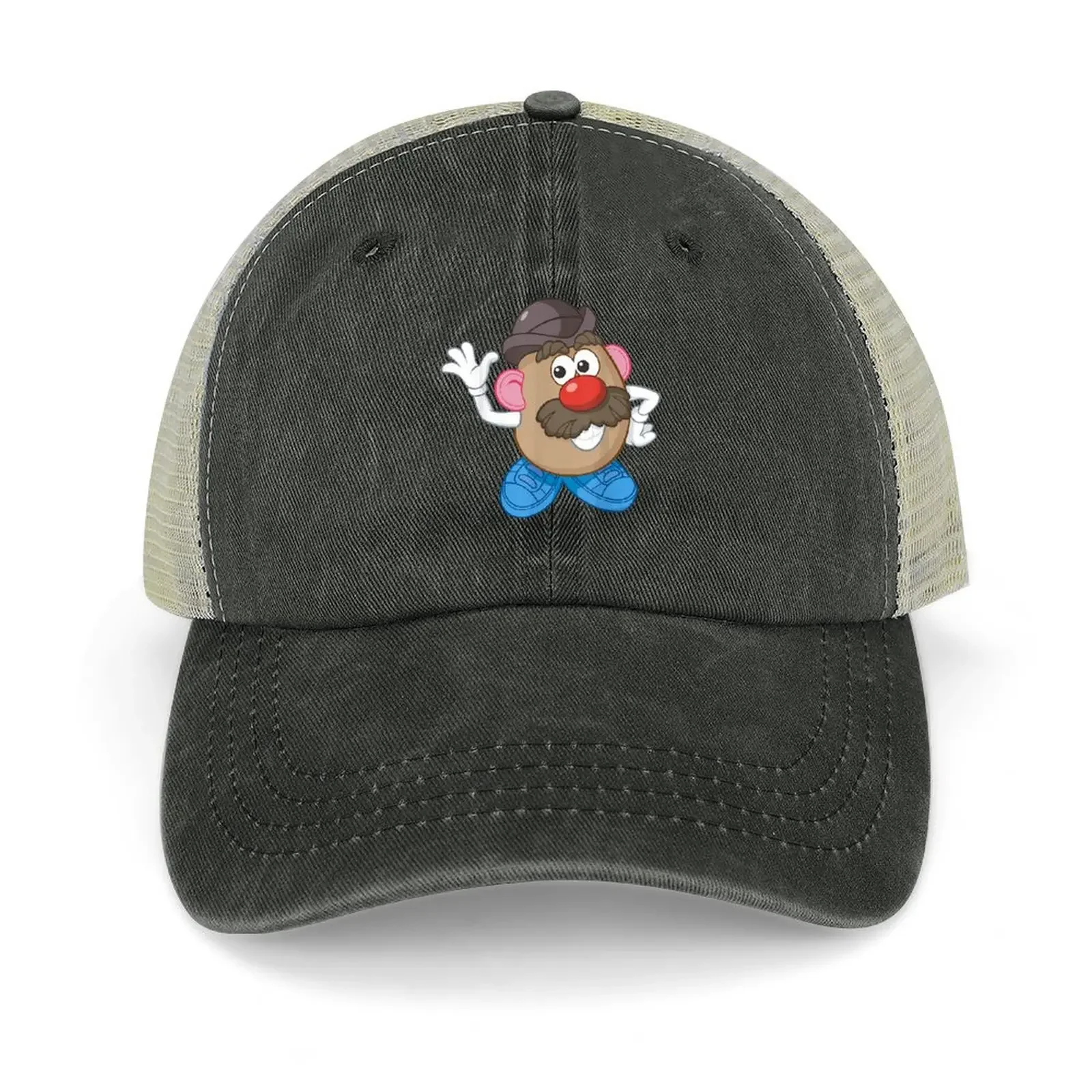 Mr Potato Head Simple Portrait Cappello Da Cowboy Berretto Personalizzato Hip Hop Bobble Hat Gentleman Hat Donna Uomo