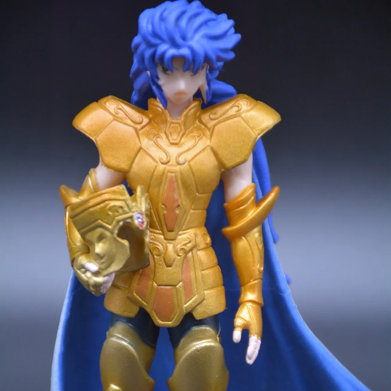 5Pcs Golden Saint Seiya Purple Dragon Saga Doll Scene Plastic Figure Da Collezione Animazione Periferiche Ornamenti Giocattoli