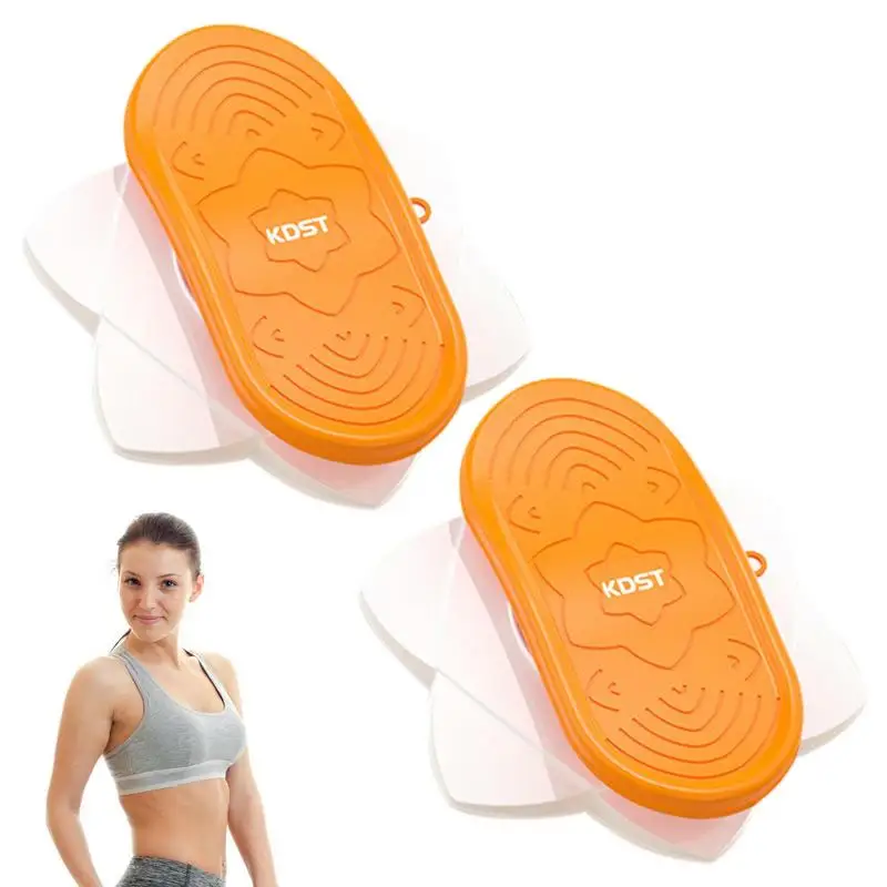 Vita Twist Board Core Twist Board 2Pcs Core Twist Board Vita Trainer Trimmer Ab Stomaco Vita Esercizio Twisting Stepper Per Ab
