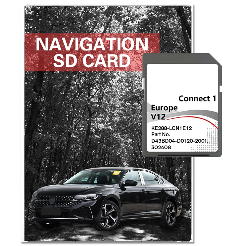 Collegare 1 V12 Memory Sd Card Update Europe Uk Map Plug And Play Per Nissan Lcn1 Qashqai Juke Note Car Sat Nav