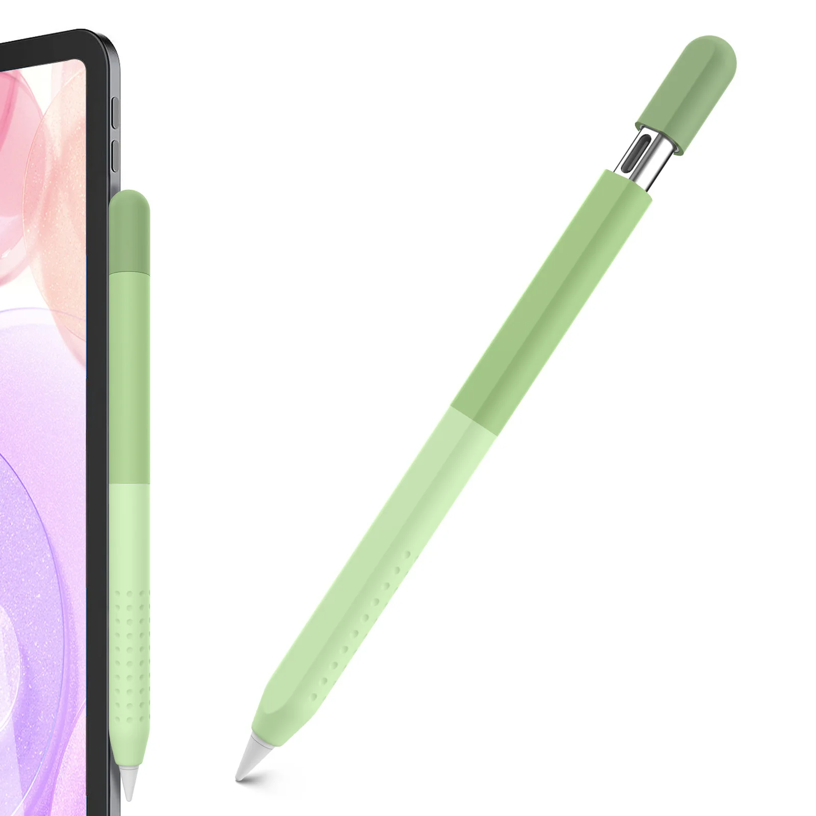 Custodia Protettiva In Silicone Per Apple Pencil Usb C Per Ipad Air Ipad Mini Ipad Pro12.9 Custodia Per Matite Usb C Type-C Matita Anti-Caduta
