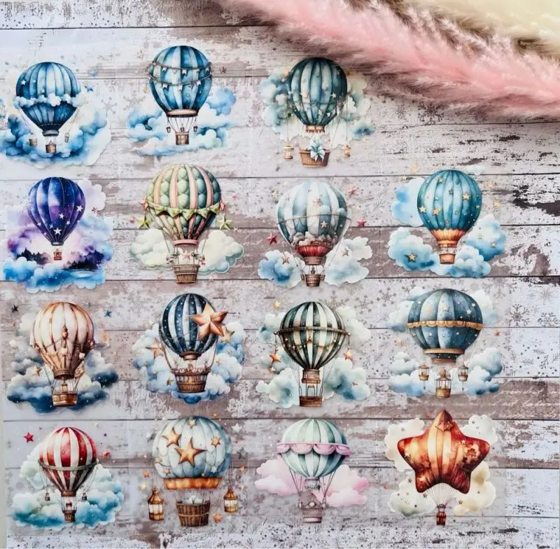 V1 - Scs Hot Air Balloon Breeze Masking Pet Washi Tape
