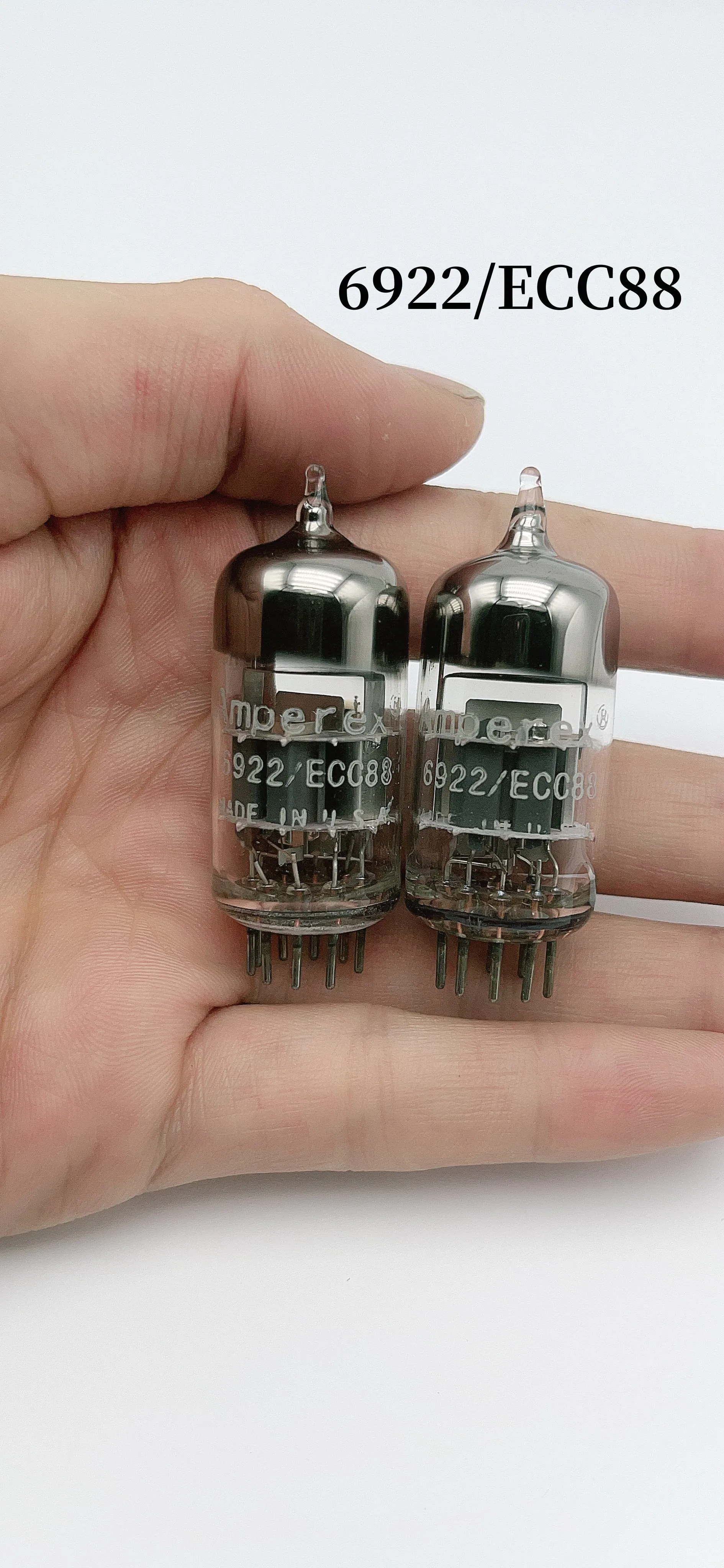 Nuovo Tubo Elettronico Americano Amperex Ecc88 6922 Per Conto Di Pechino 6 Dj8 6 N11 E88Cc Cca Accoppiamento Di Precisione.