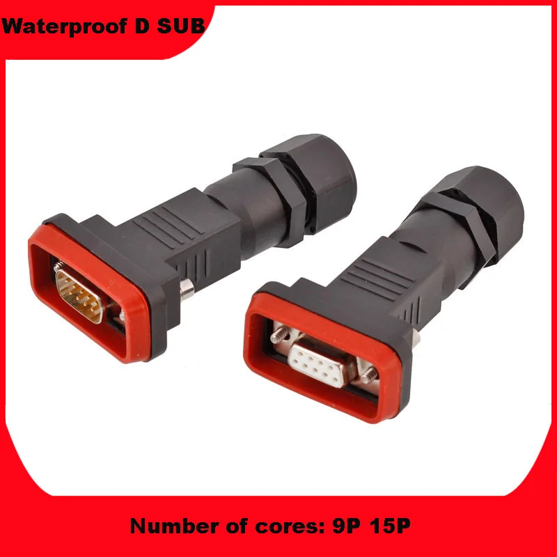 Impermeabile Db9, Db15 Impermeabile D-Sub 9P 15-Core Aisg Cavo Regolabile Elettrico 5G Spina Stazione Base Huawei