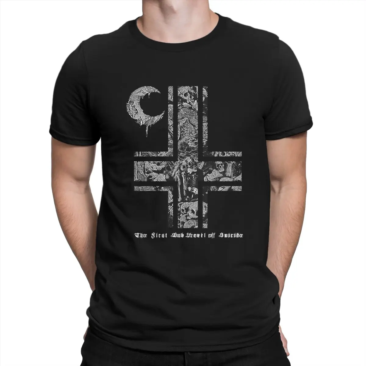 Leviatano First Sub Level T-Shirt Per Uomo Old Forment Genie Cool Cotton Tee Shirt Girocollo Manica Corta T Shirt Summer Tops