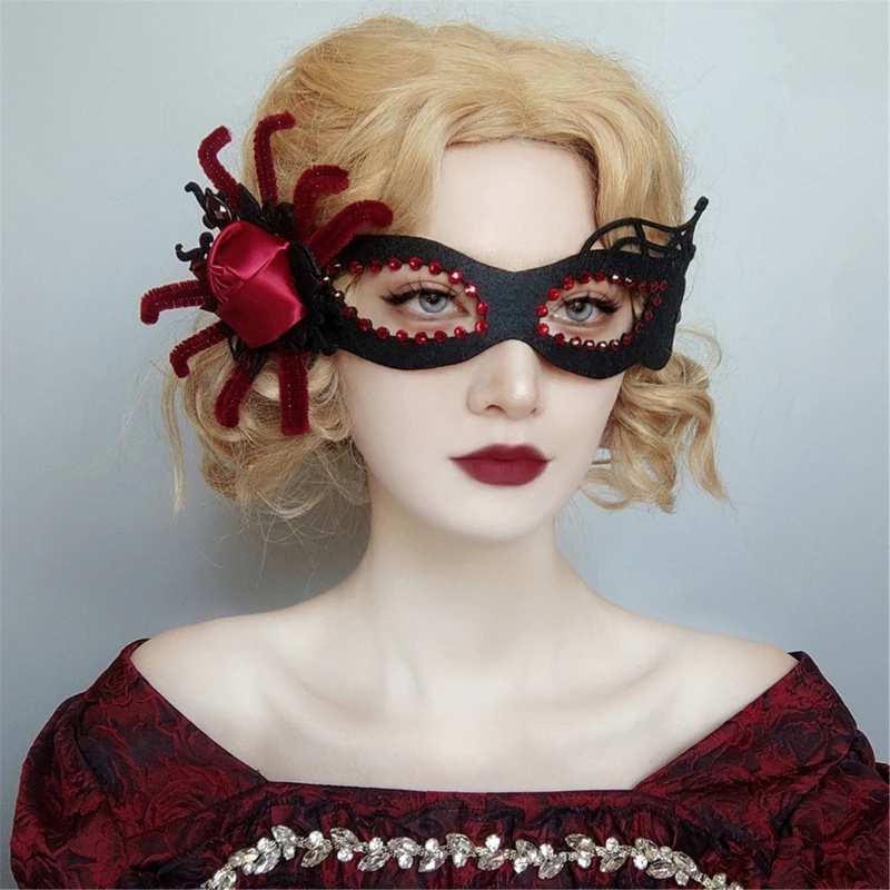Maschera Per Feste Halloween Maschera Per Travestimento Maschera Per Faccia Maschera Per Martedì Grasso Maschera Per