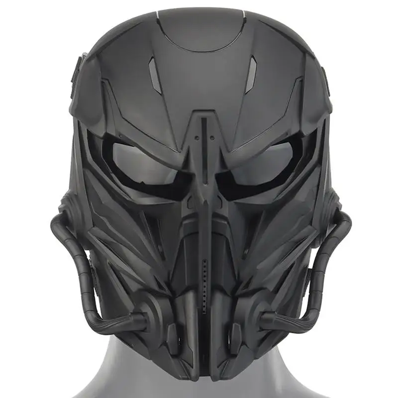 Punisher Mask Movie Shooting Prop Decor Costume Fantascienza Dressing Mask Gioco Protezione Facciale Costume Decorazione Prop