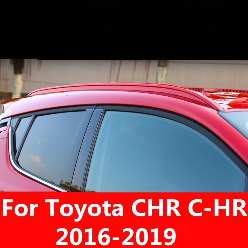 Per Toyota Chr C-Hr 2016-2019 Portapacchi Auto Originale In Lega Di Alluminio Modifica Telaio Del Tetto Accessori Speciali Decorazione
