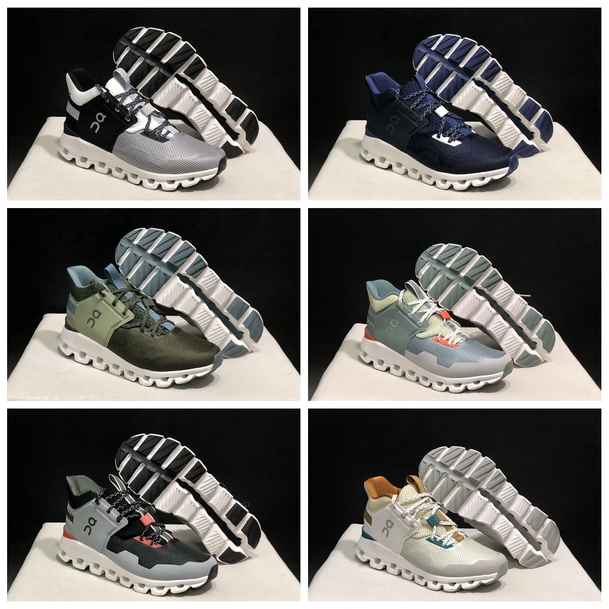 Scarpe Da Corsa Originali Cloud Hi Edge Antiscivolo Comode Coppie In Rete Fitness Uomo Escursionismo All'Aperto Su Scarpe Da Ginnastica Casual Da Donn