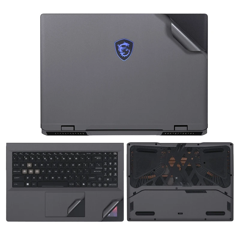 Decalcomania Adesiva Per La Pelle Del Laptop Per Msi Crosshair 16 17 Ge68Hx Cyborg 14 Vector 17 Stealth 16 Ai Studio 2024 Pelle Protettiva Pretagliata