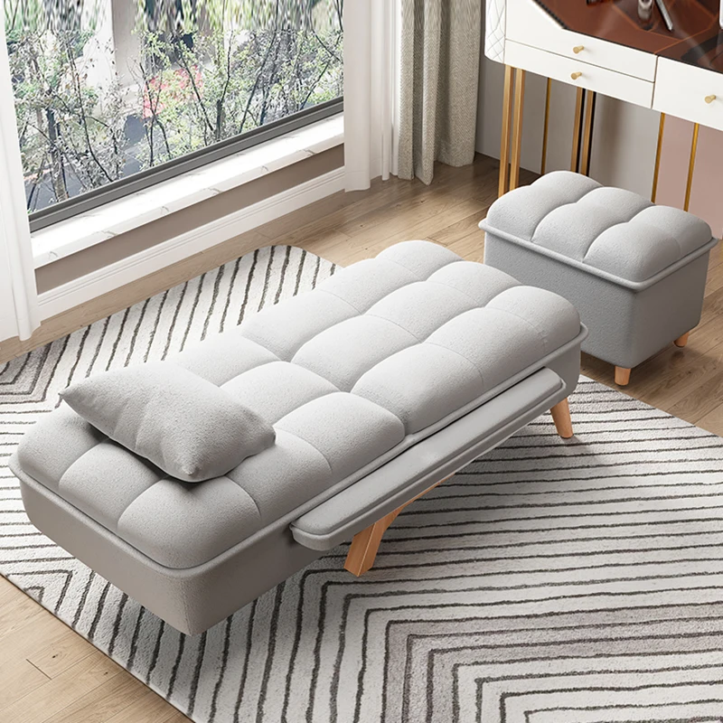 Portatile Relax Chaise Reclinabile Singolo Pavimento Di Design Chaise Singola Moderna Flessibile Poltrona A Dondolo Mobili Soggiorno