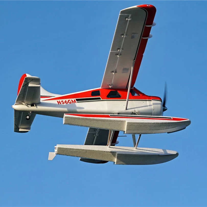 Fms 2000Mm 2.0M Beaver V2 Water Sea Plane 6Ch Con Alette Retrattili 6S Epo Pnp Giant Big Rc Aereo Aereo Hobby Aircraft Avion