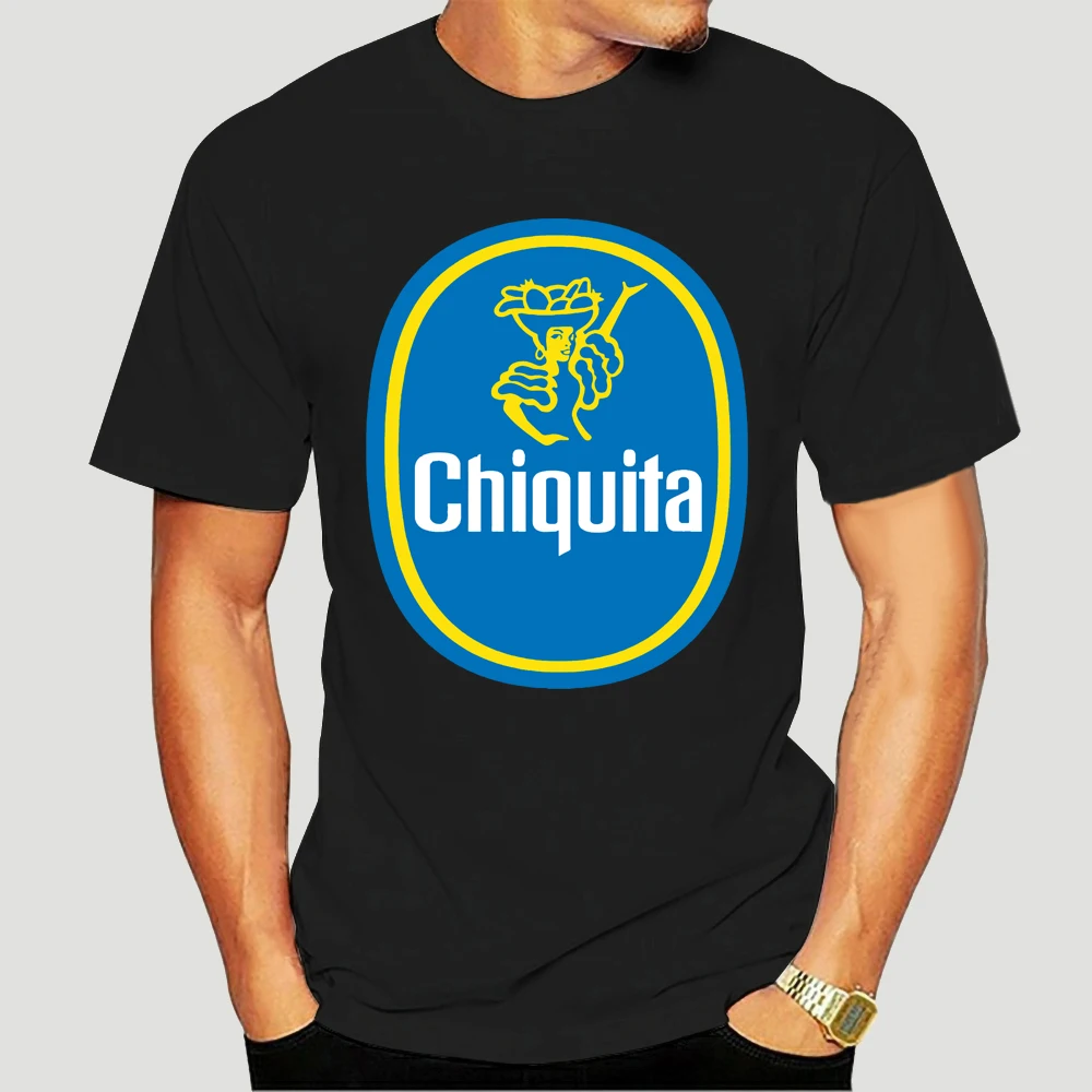 Maglietta Divertente Chiquita Banana Logo Tshirt Uomo Tee 3545X