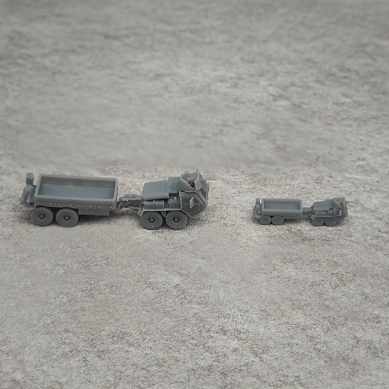 5 Pz 1/700 350 Scala M977 Oshkosh Veicolo Da Trasporto Pesante Carrello Aperto Modello In Resina Supporto Logistico Veicoli Piccoli Giocattoli Fai Da 