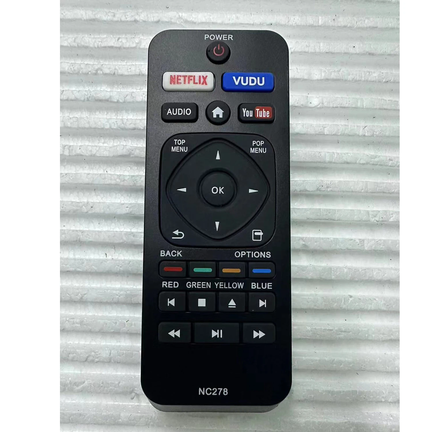 Nc278 Per Telecomando Philips Bluray Player Nc278Ul Bdp2501/F7A Bdp2501/F8 Bdp250/F7C1 Bdp2501/F7C