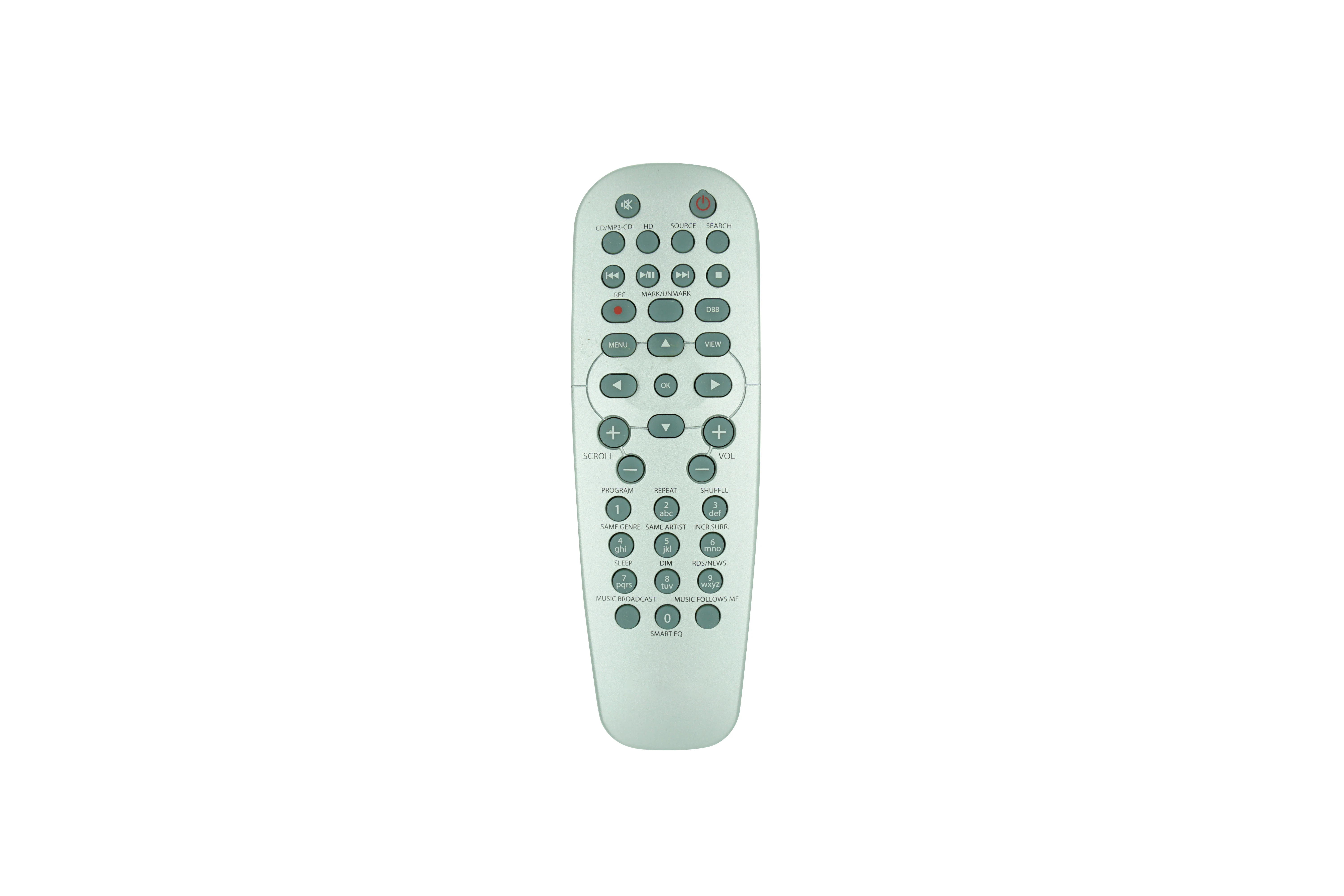 A Distanza Di Controllo Per Philips Wacs7000 Wacs7005/12 Wacs7500/05 Was7500/37 Was700/05 Wacs7000/12 Sistema Di Stazione Di Musica Senza Fili