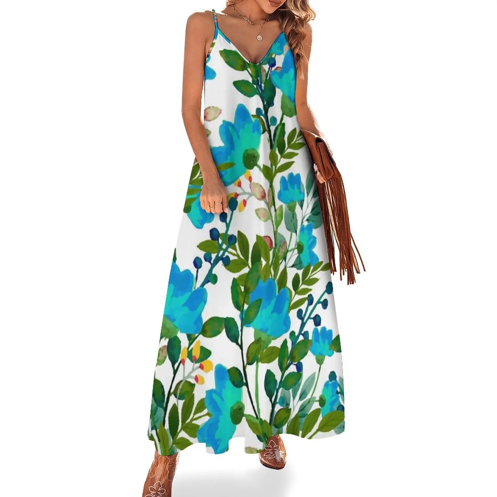 Blu # Redbubble # Decor # Buyart Abito Senza Maniche Abito Elegante Abiti Da Donna