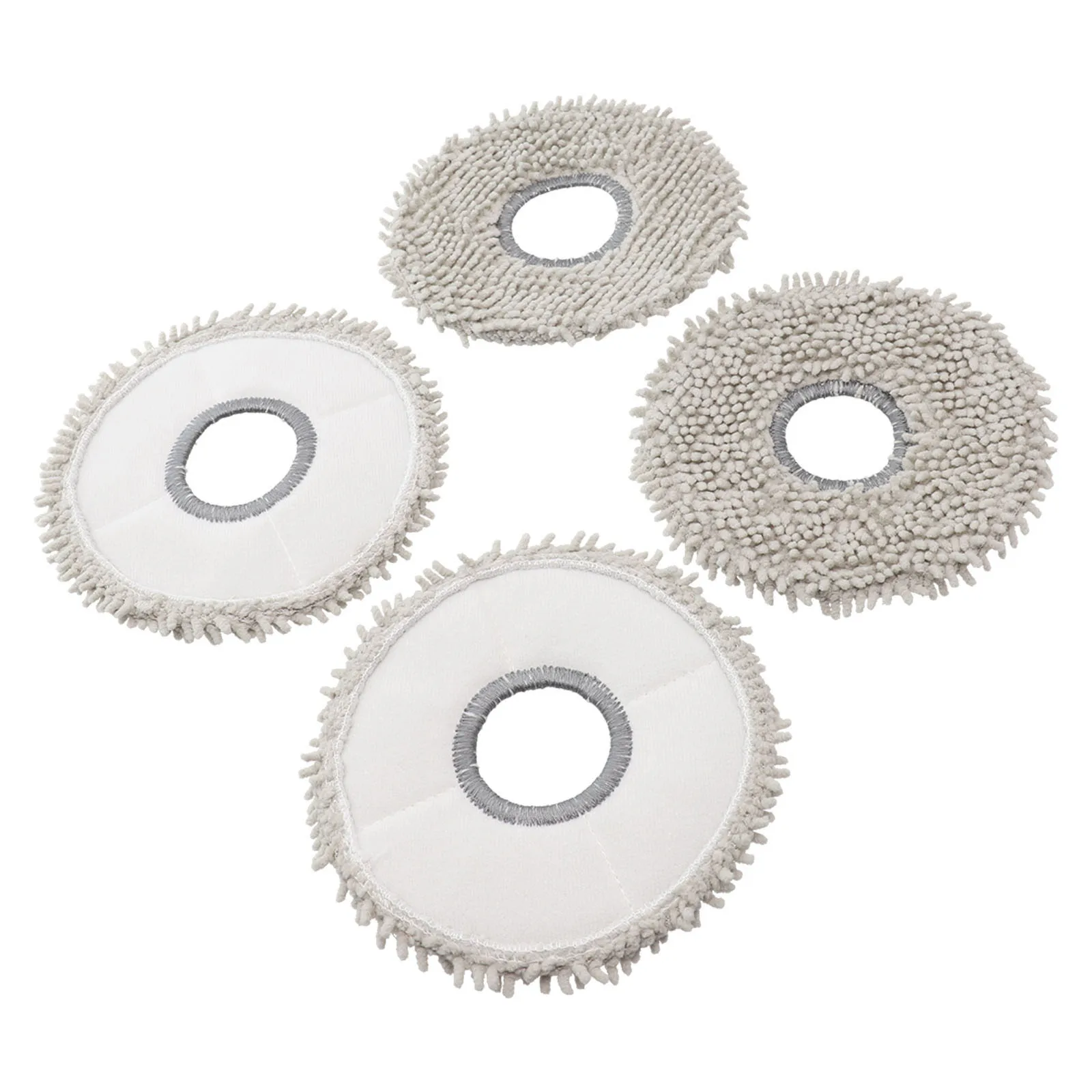 4Pcs Mopping Pad Per Xiaomi Omni 1S X10 + Per Xiaomi S10 + Mi Aspirapolvere Replacemnet Parts Mopping Pad Sweeper Parts