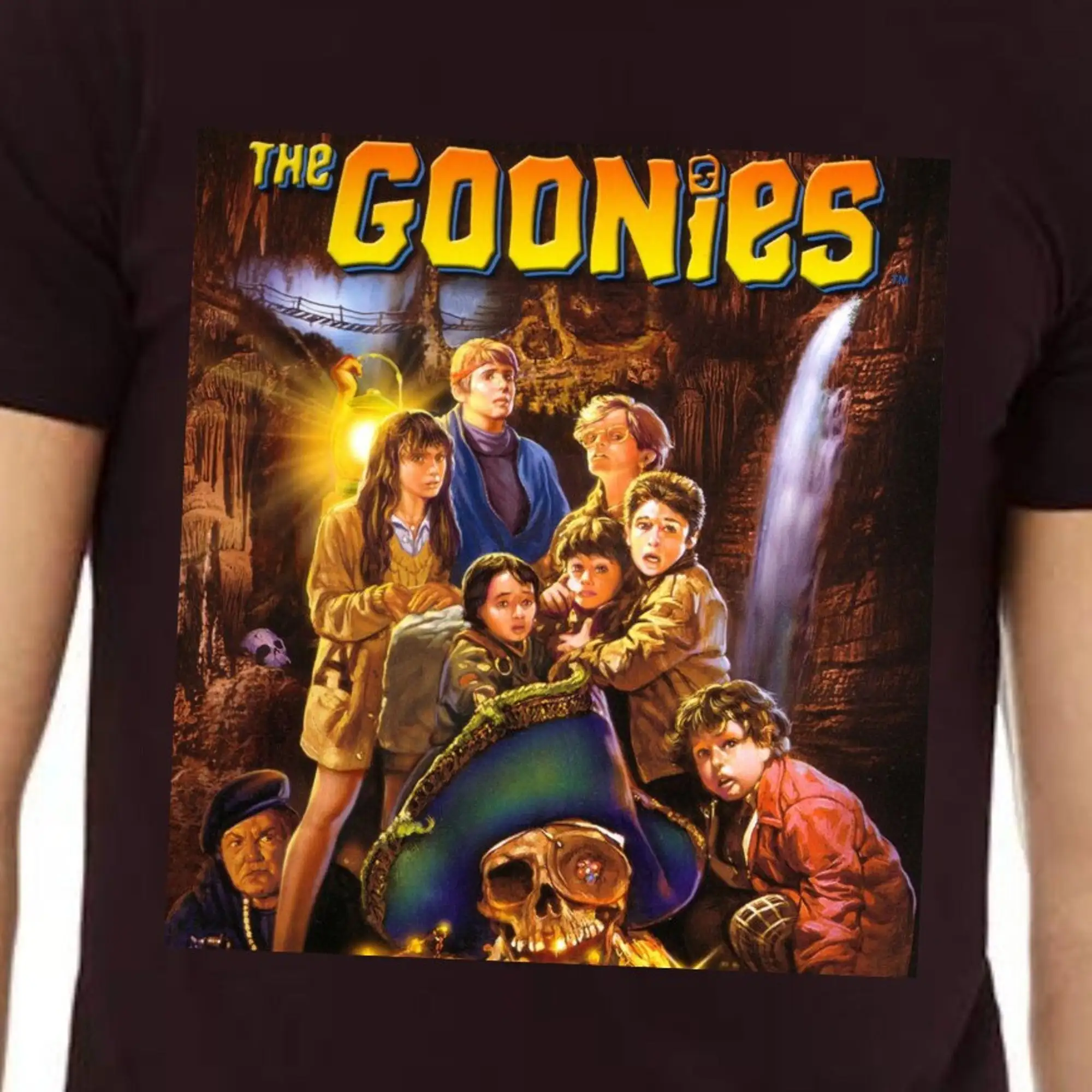 Maglietta Goonies 1980S Movie Vintage Estetica