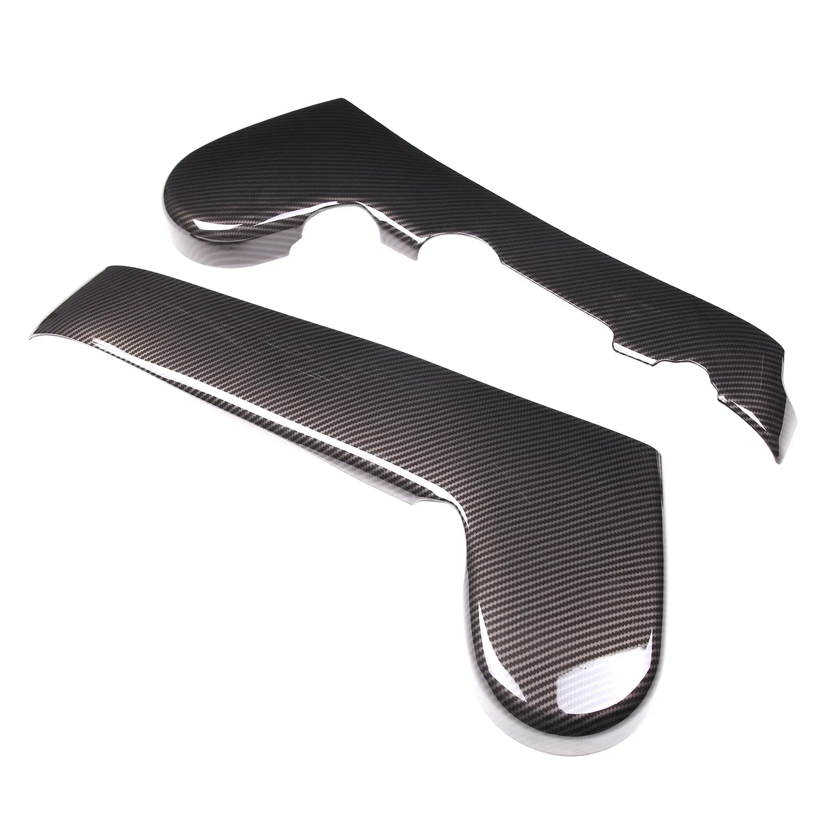 Car Carbon Fiber Abs Car Seat Side Trim Panel Cover Trim Per-Toyota Fj Cruiser 2007-2021 Car Styling