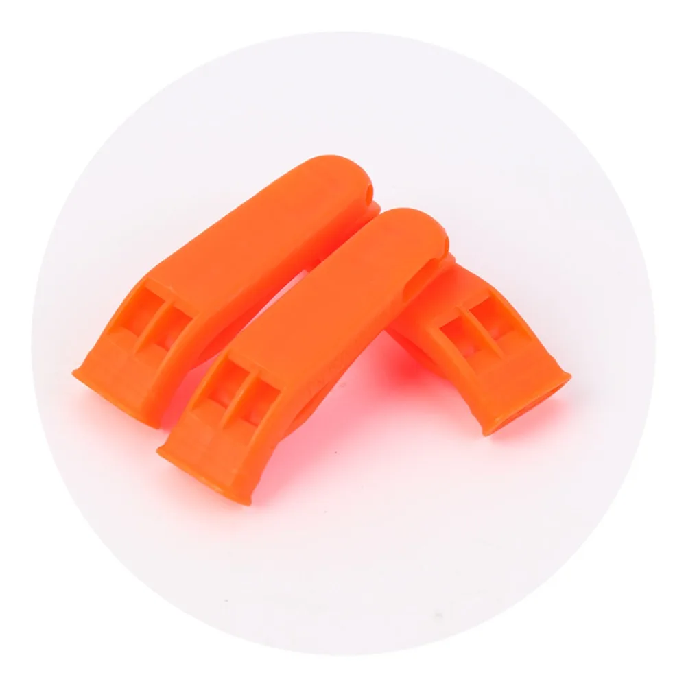 Police Post Sports Match Campeggio Escursionismo Attrezzatura Di Emergenza Fischietto Salvavita Dual Band Whistle Survival Whistle Double Pipe