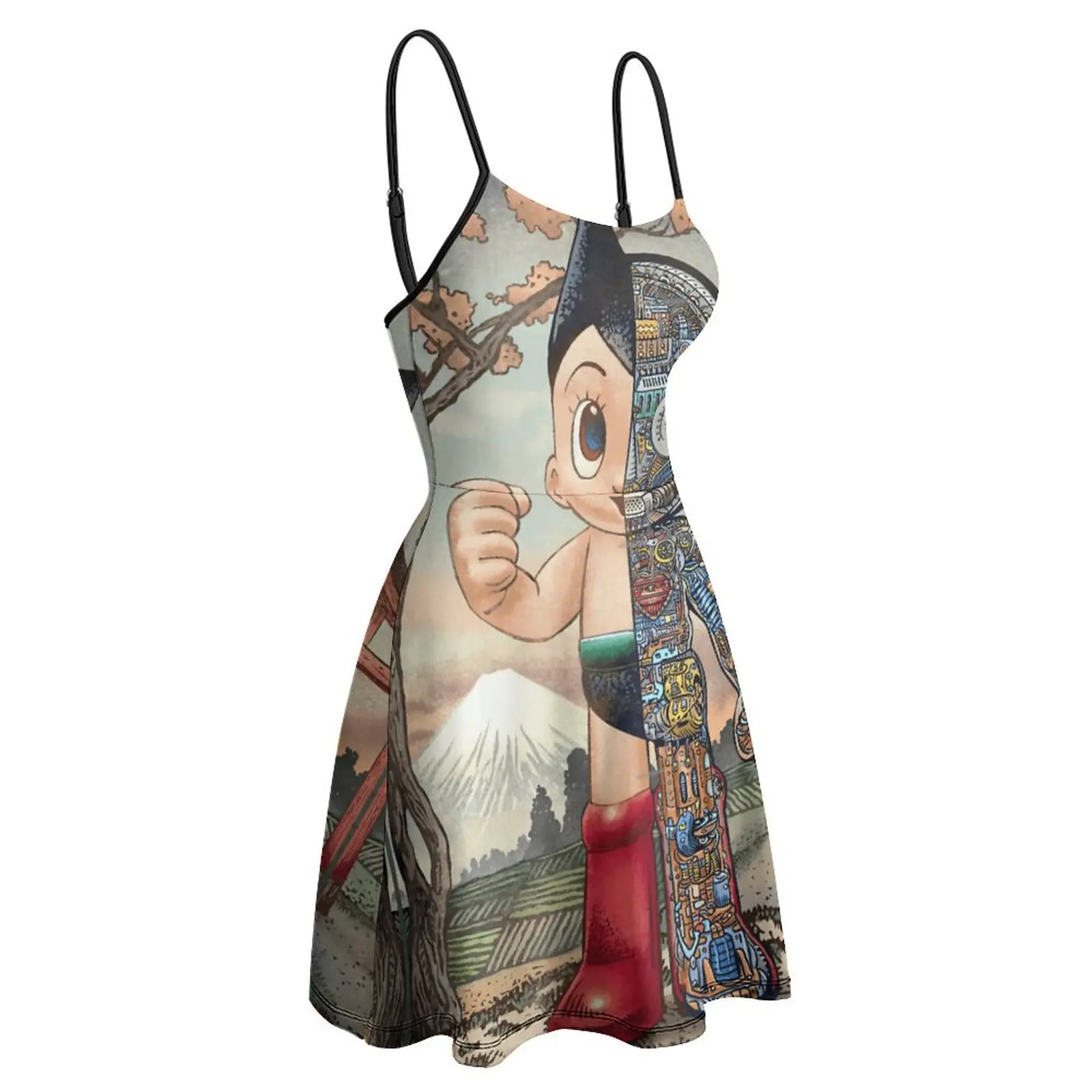 Tetsuwan Atom Anime Astro Boy 12 Vestito Fionda Da Donna Grafico Vestito Da Donna Sexy Divertente Novità Vacanze Il Vestito
