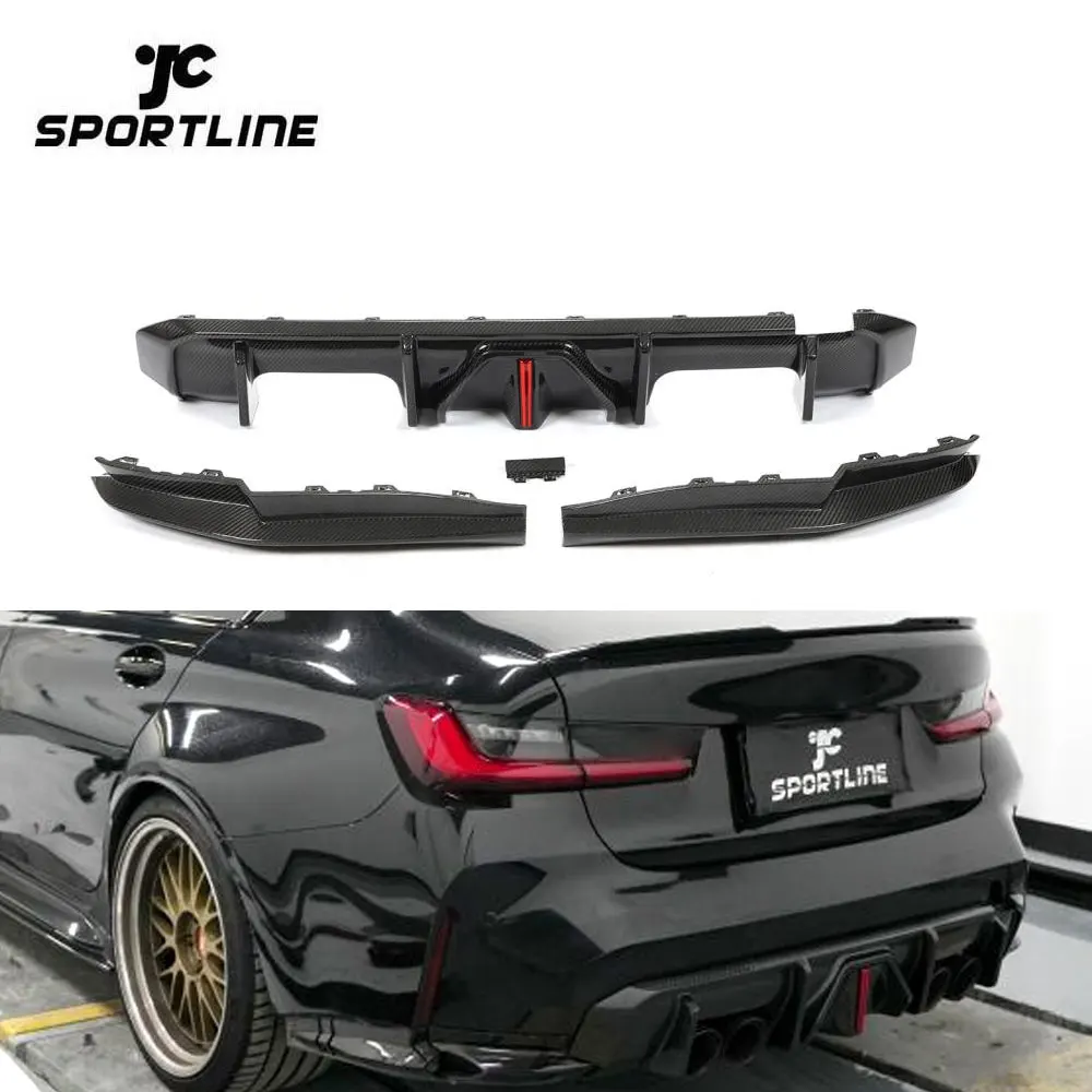 Preimpregnato Diffusore A Labbro Posteriore In Carbonio Secco G82 M4 Per Bmw G83 M4 Competition 2021 2022